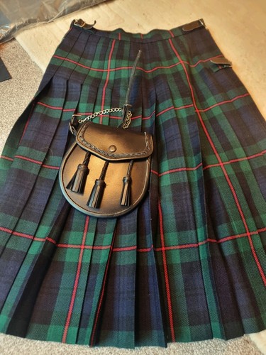 Ladies tartan kilt waist - kilt,