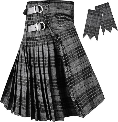 Men scottish kilt - men's,