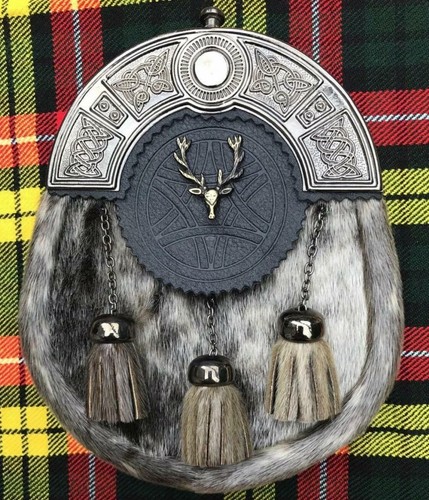 Scottish kilt sporrans stag - sporrans,