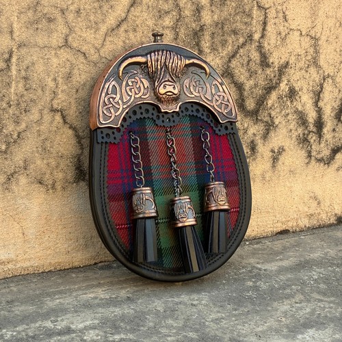 Men cow cantle - cantle, tartan