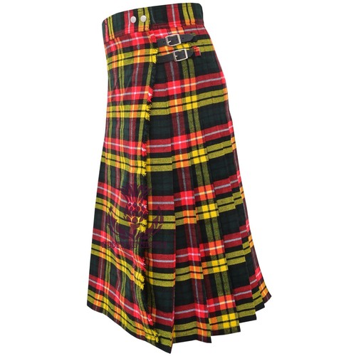 Scottish tartan maxi kilted - scottish,