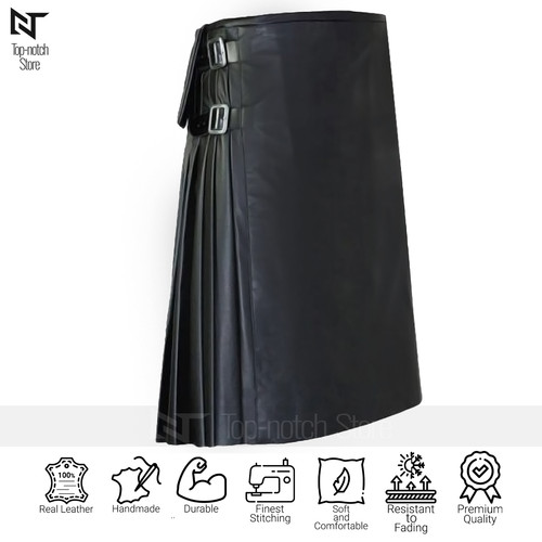 Men genuine cow - genuine, kilt
