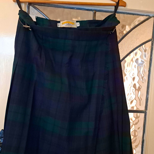 James pringlewool plaid midi - james,