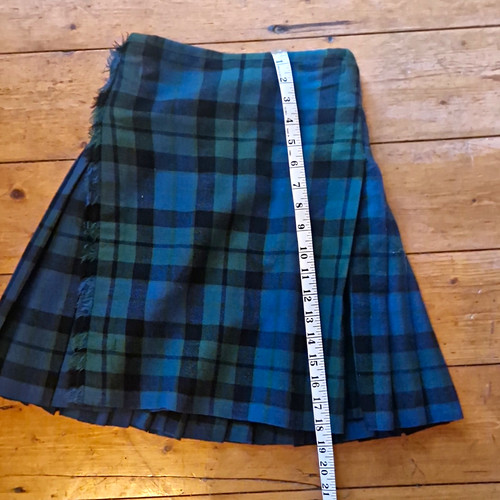 Boy blue tartan - blue, kilt