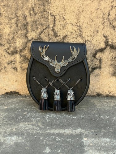 Men scottish stag - scottish, sporran
