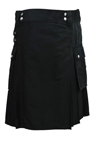 Alternative utility kilt black - utility,