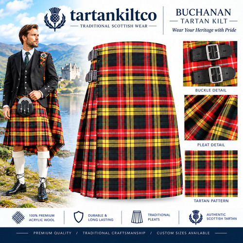 Yard mens scottish - kilt, 13oz