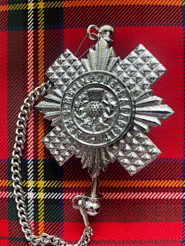 Scots guards pipers kilt pin - kilt,