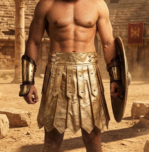Roman gladiator costume kilt - gladiator,